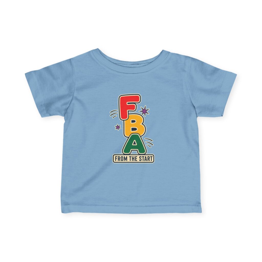FBA From the Start Infant T-Shirt | Foundational Black American Baby Tee