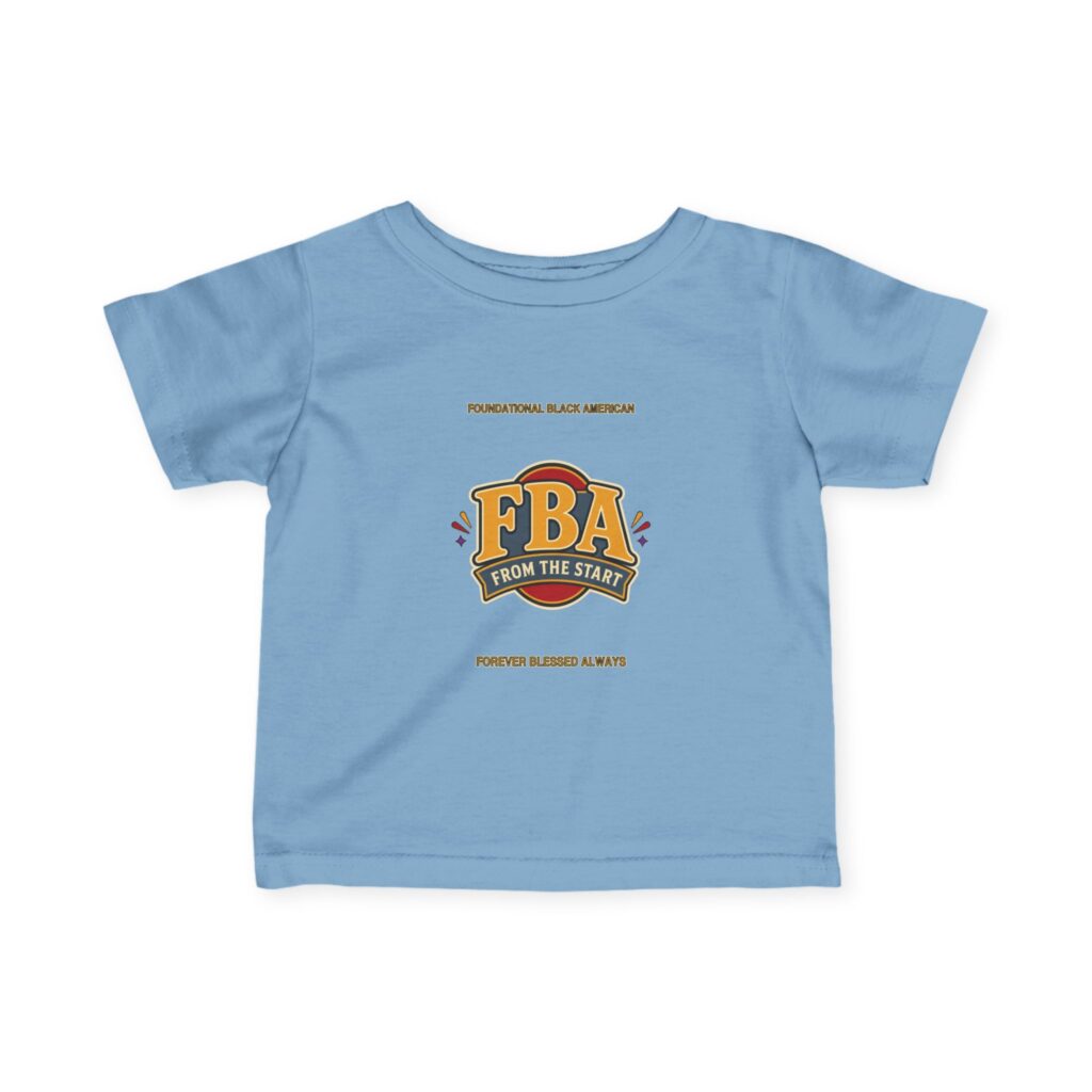 FBA Badge Infant T-Shirt | Foundational Black American Baby Tee