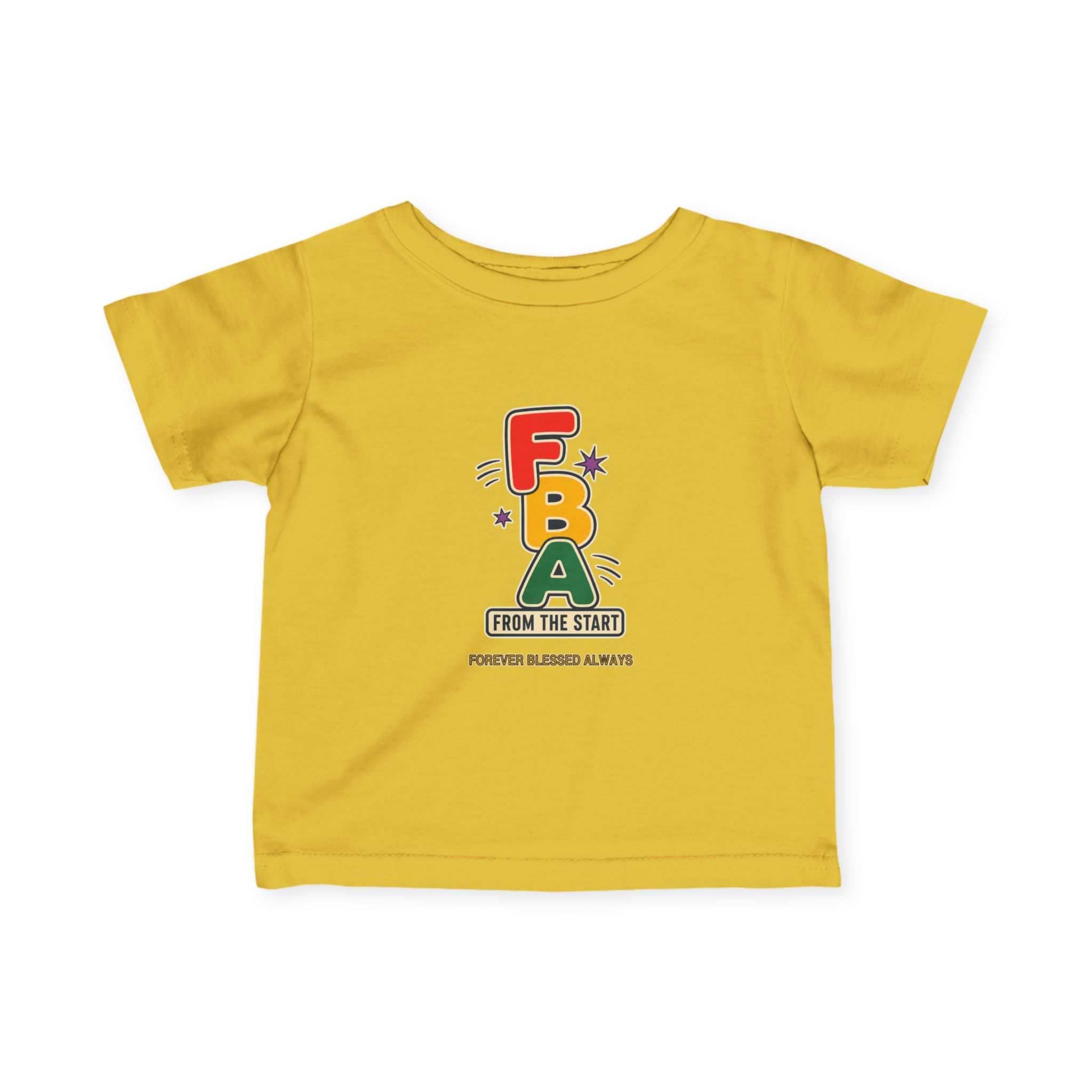 FBA Stacked Infant Tee — Forever Blessed Always Heritage Baby Shirt - Image 10