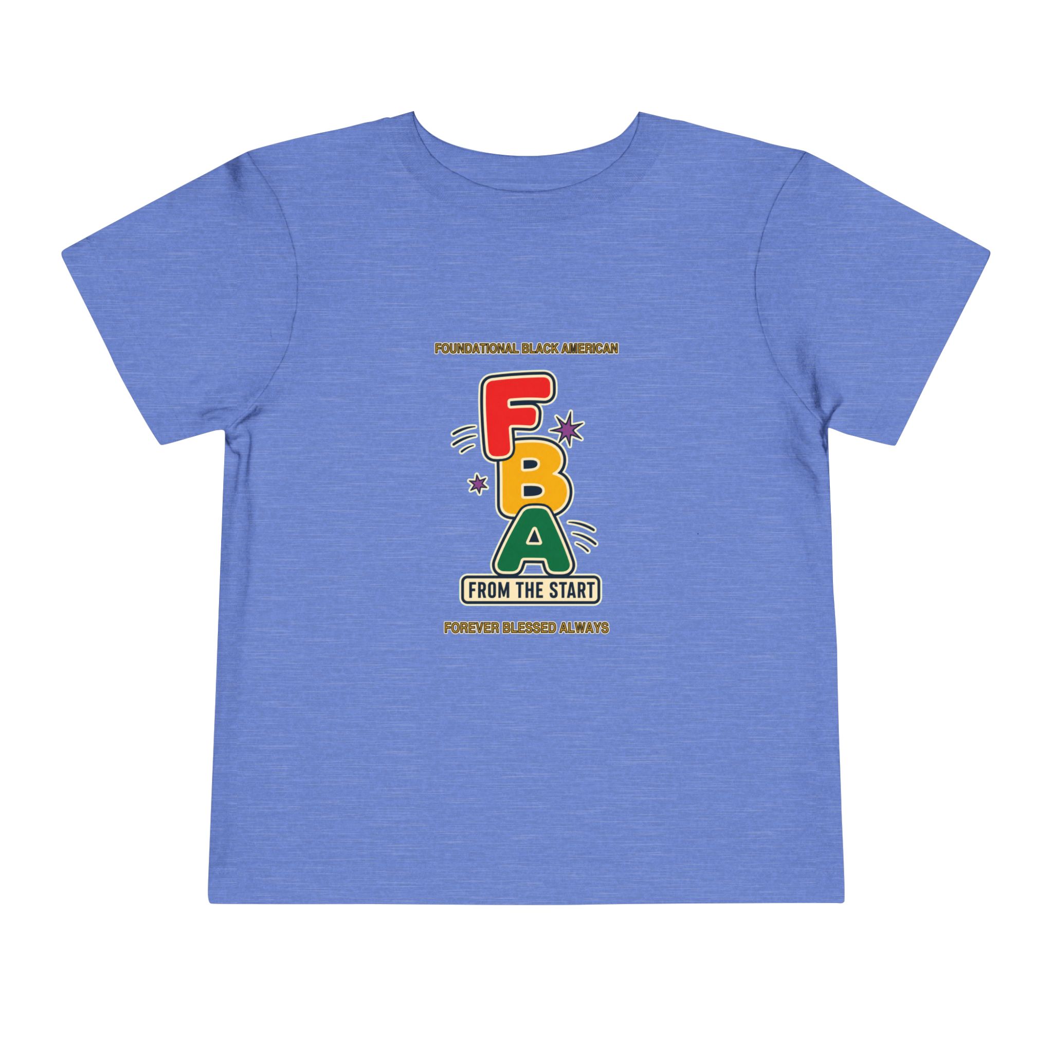 FBA From the Start Toddler T-Shirt | Foundational Black American Kids Tee