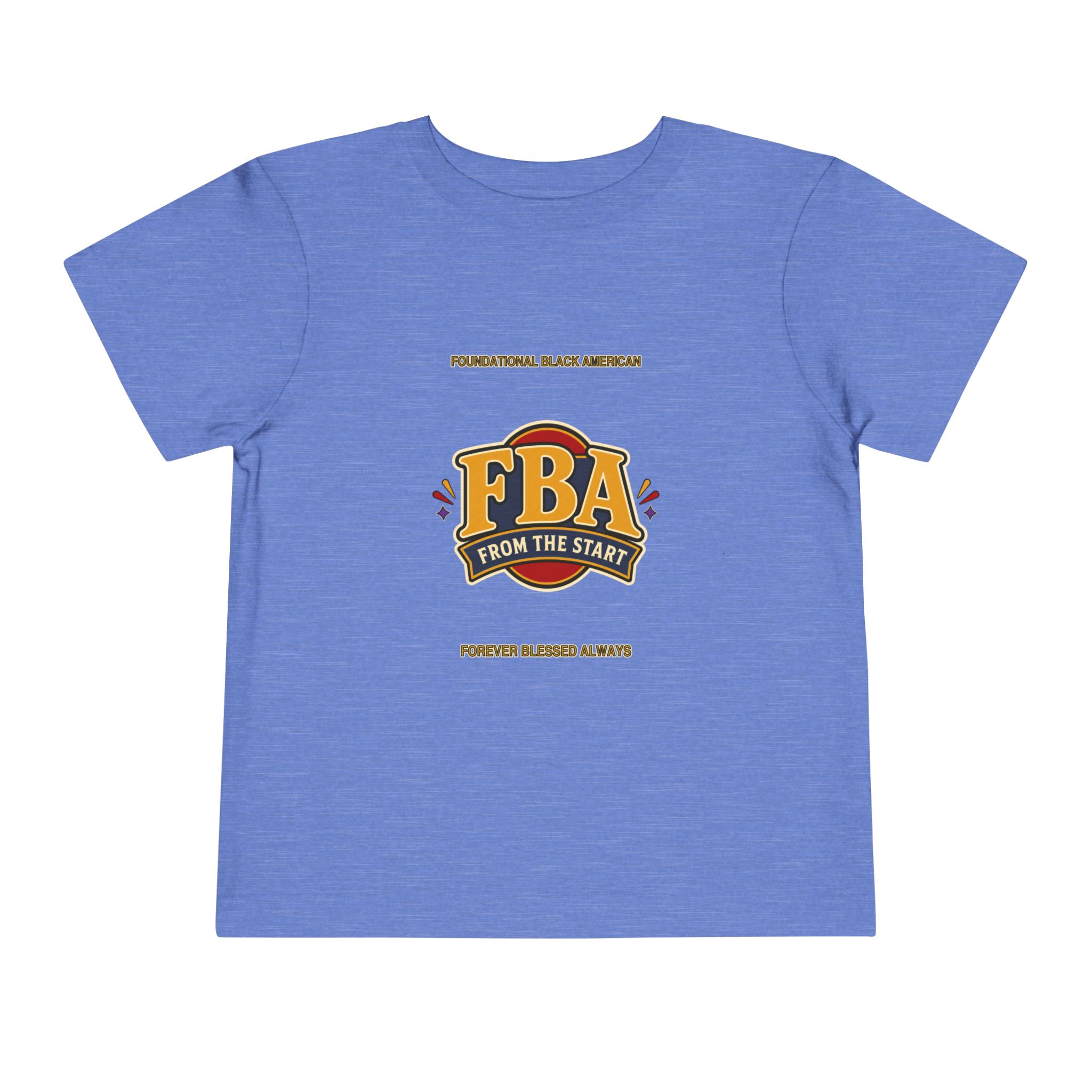 FBA Badge Toddler T-Shirt | Foundational Black American Kids Tee - Image 11