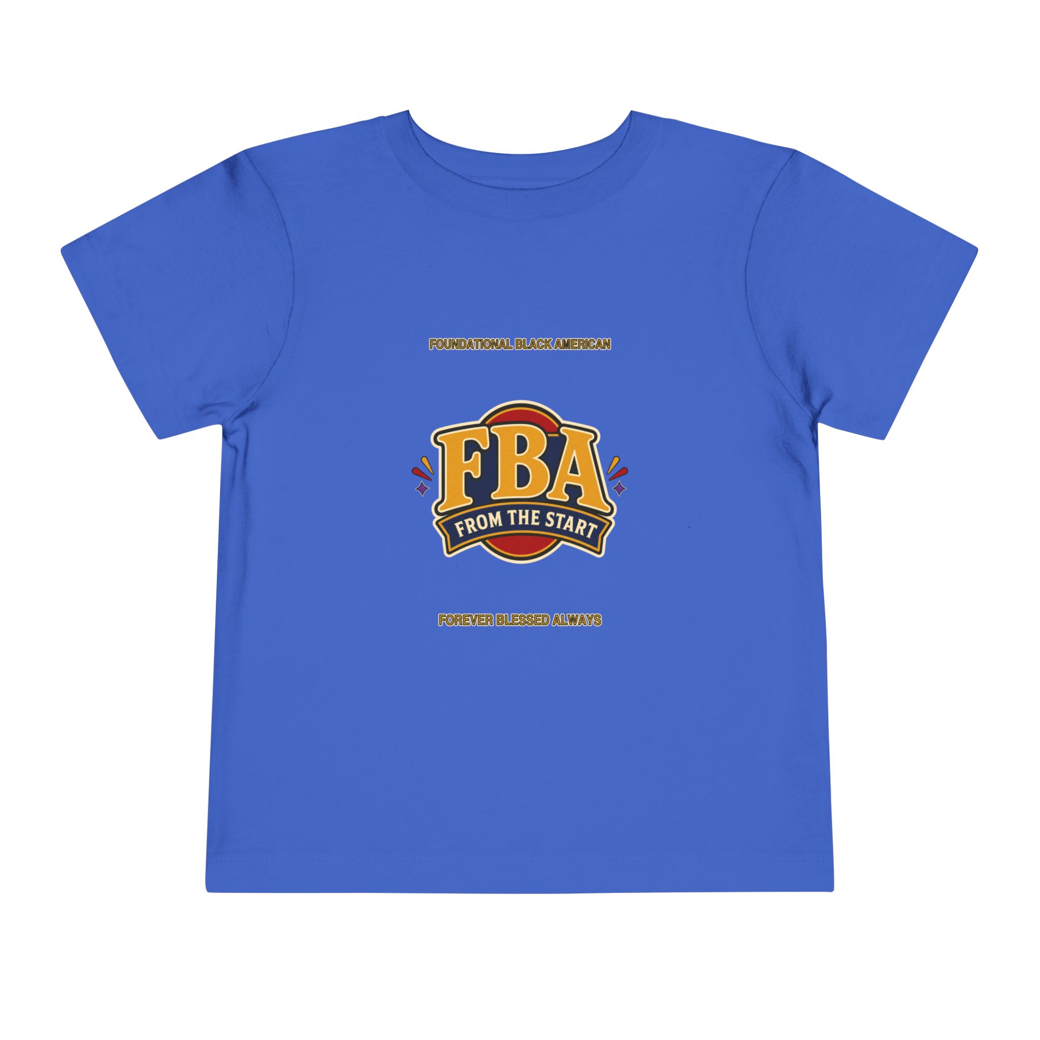FBA Badge Toddler T-Shirt | Foundational Black American Kids Tee - Image 10