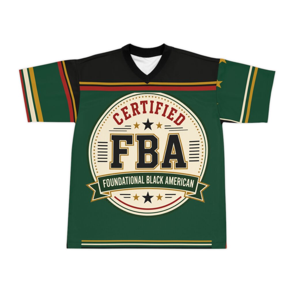Certified FBA Heritage Football Jersey – Personalized Foundational Black American Jersey