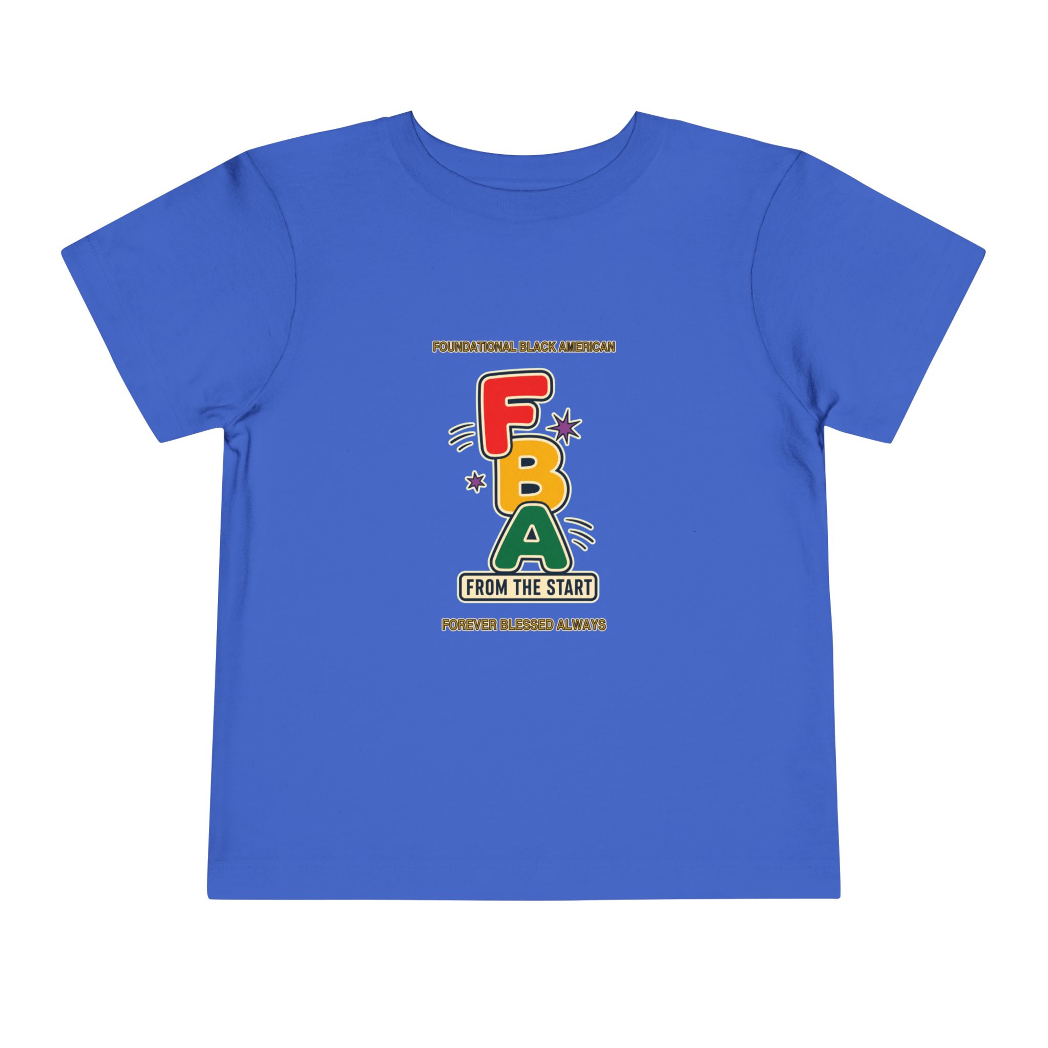 FBA From the Start Toddler T-Shirt | Foundational Black American Kids Tee - Image 9