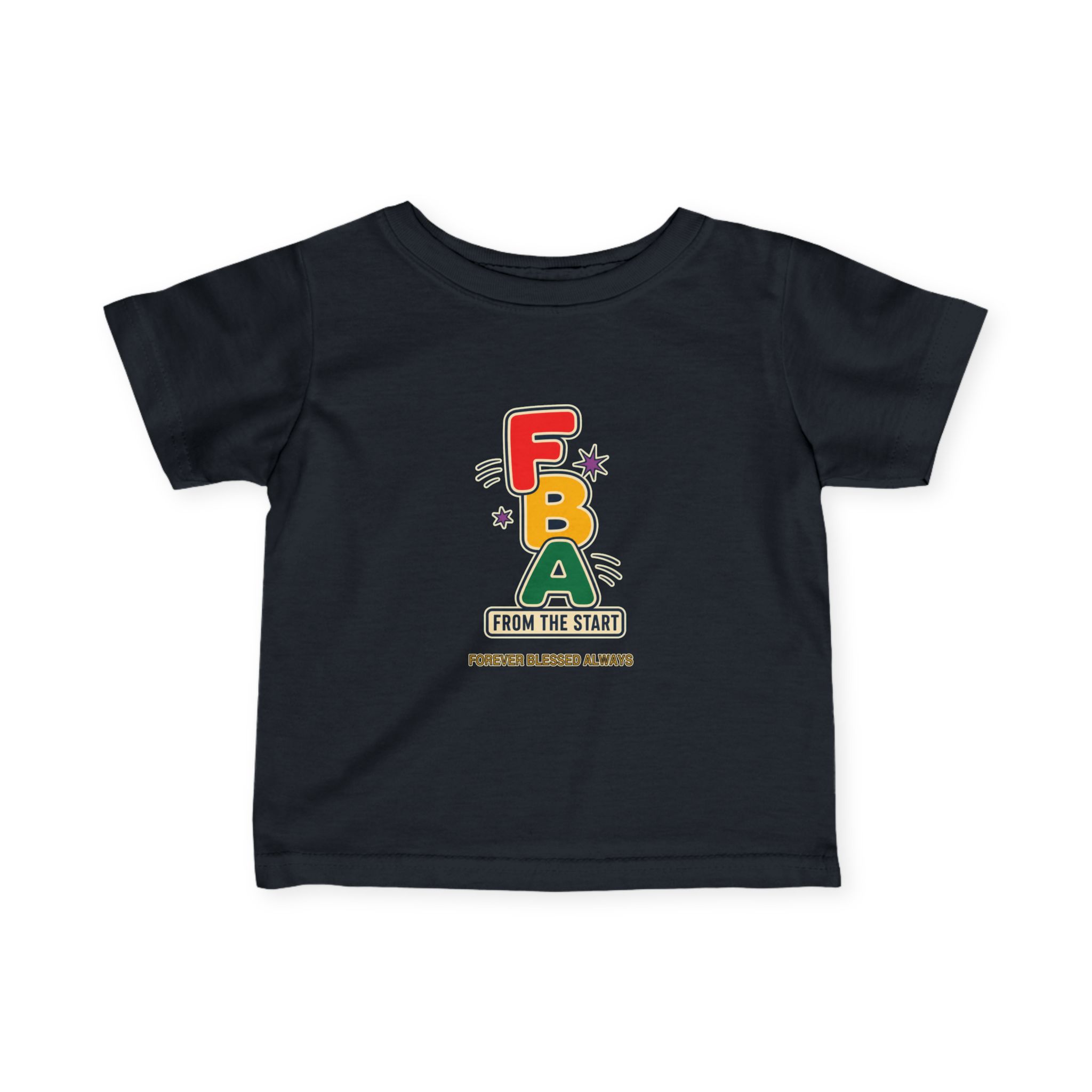 FBA Stacked Infant Tee — Forever Blessed Always Heritage Baby Shirt - Image 7