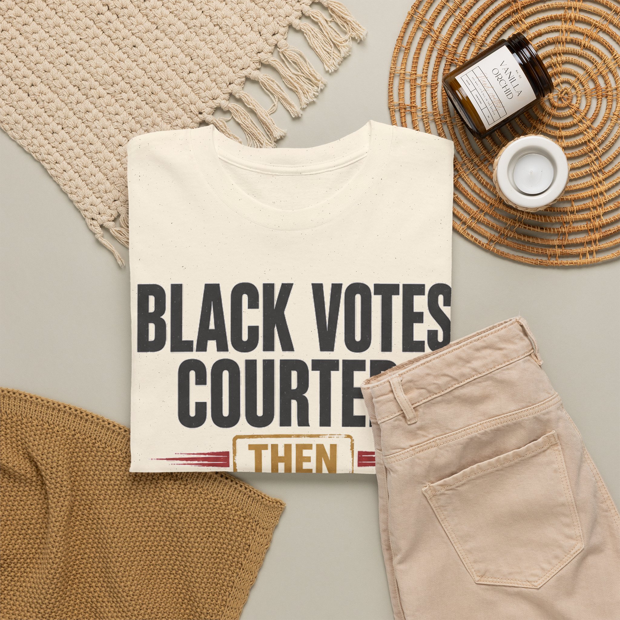 Black Votes Courted. Black Communities Forgotten. Tee - Image 3